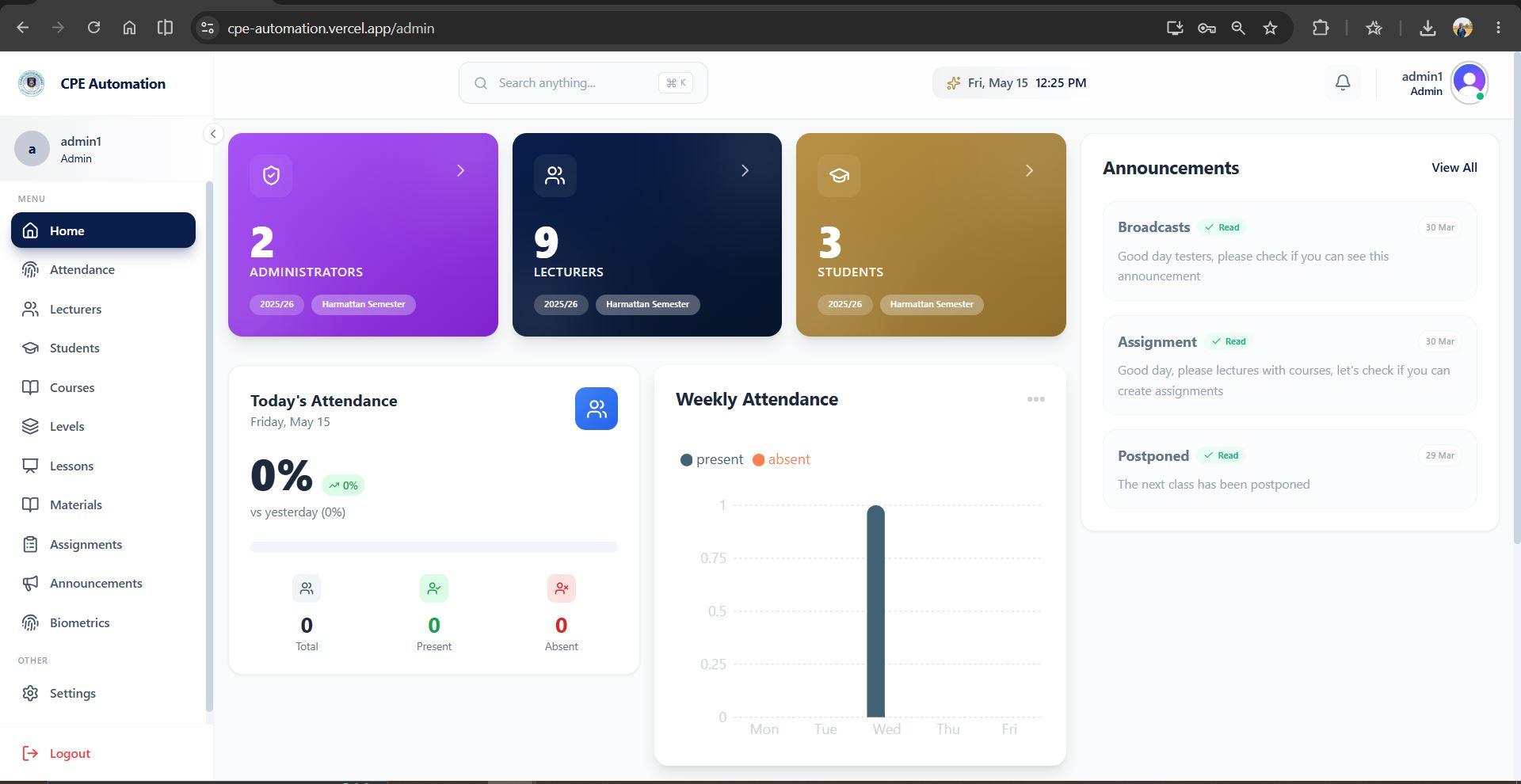 NutoPass school management portal homepage